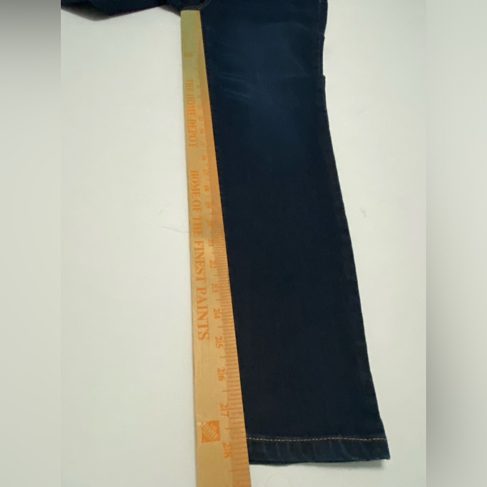 St. John's Bay Skinny Leg women’s Denim Jeans dark wash size 8 - Picture 9 of 10